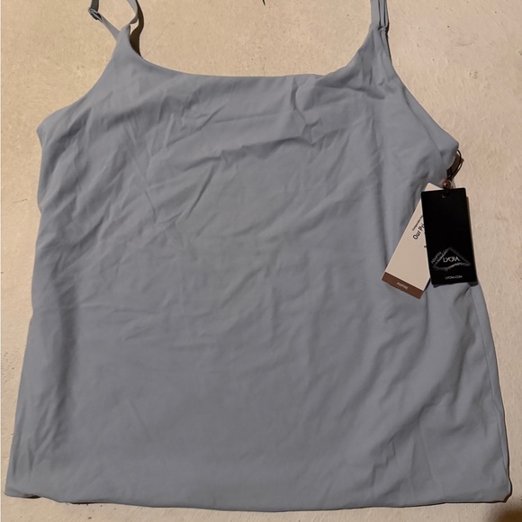 Calia Tops - Light Sky Blue Stretch Camisole with Adjustable Straps